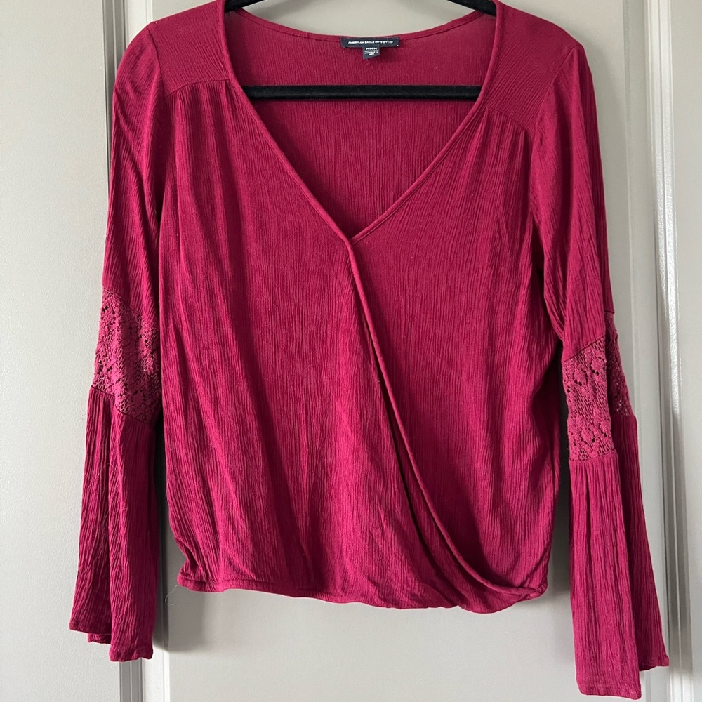 American Eagle blouse, boho vibes!